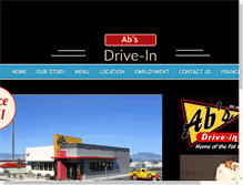 Tablet Screenshot of absdrivein.com